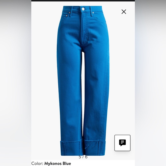 MOTHER SUPERIOR The Half Pipe Frayed Cuffed Barrel Leg Jeans 31 - Picture 12 of 13